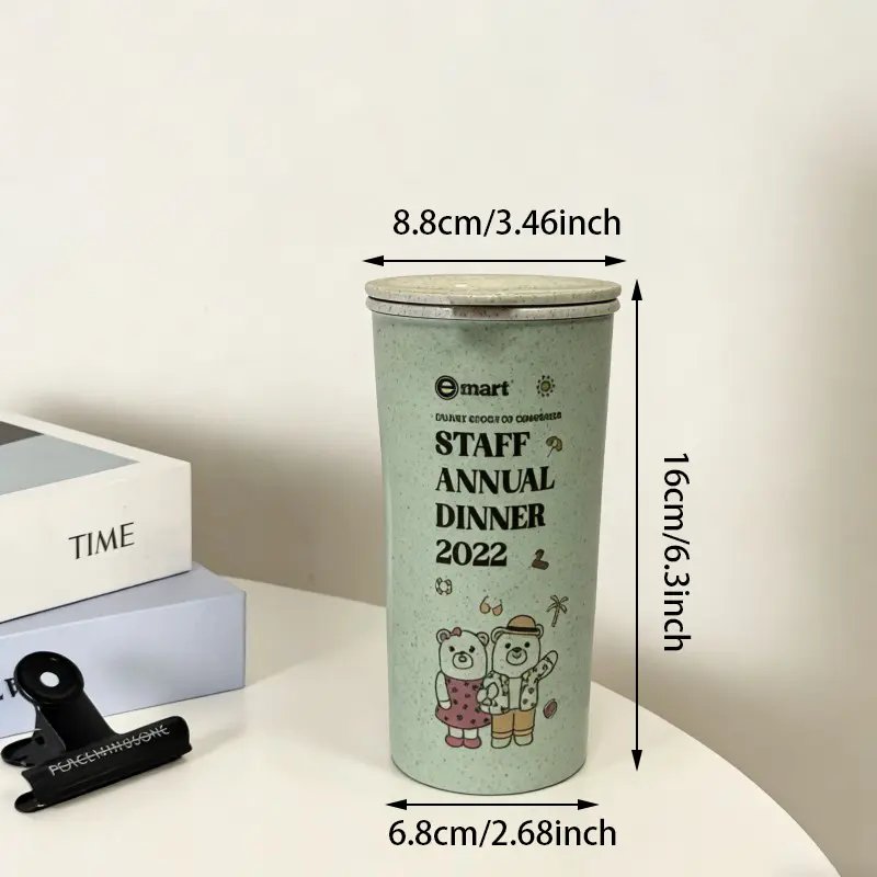 Double-layer Wheat Straw Cup