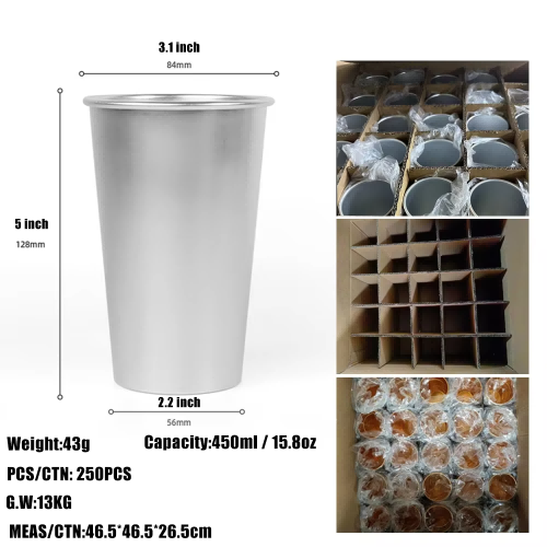 Custom Color Changing Aluminum Cup
