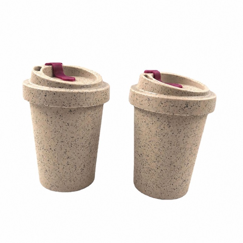 Κύπελλο ταξιδιού 12oz Sustainable Coffee Ground επαναχρησιμοποιούμενο
